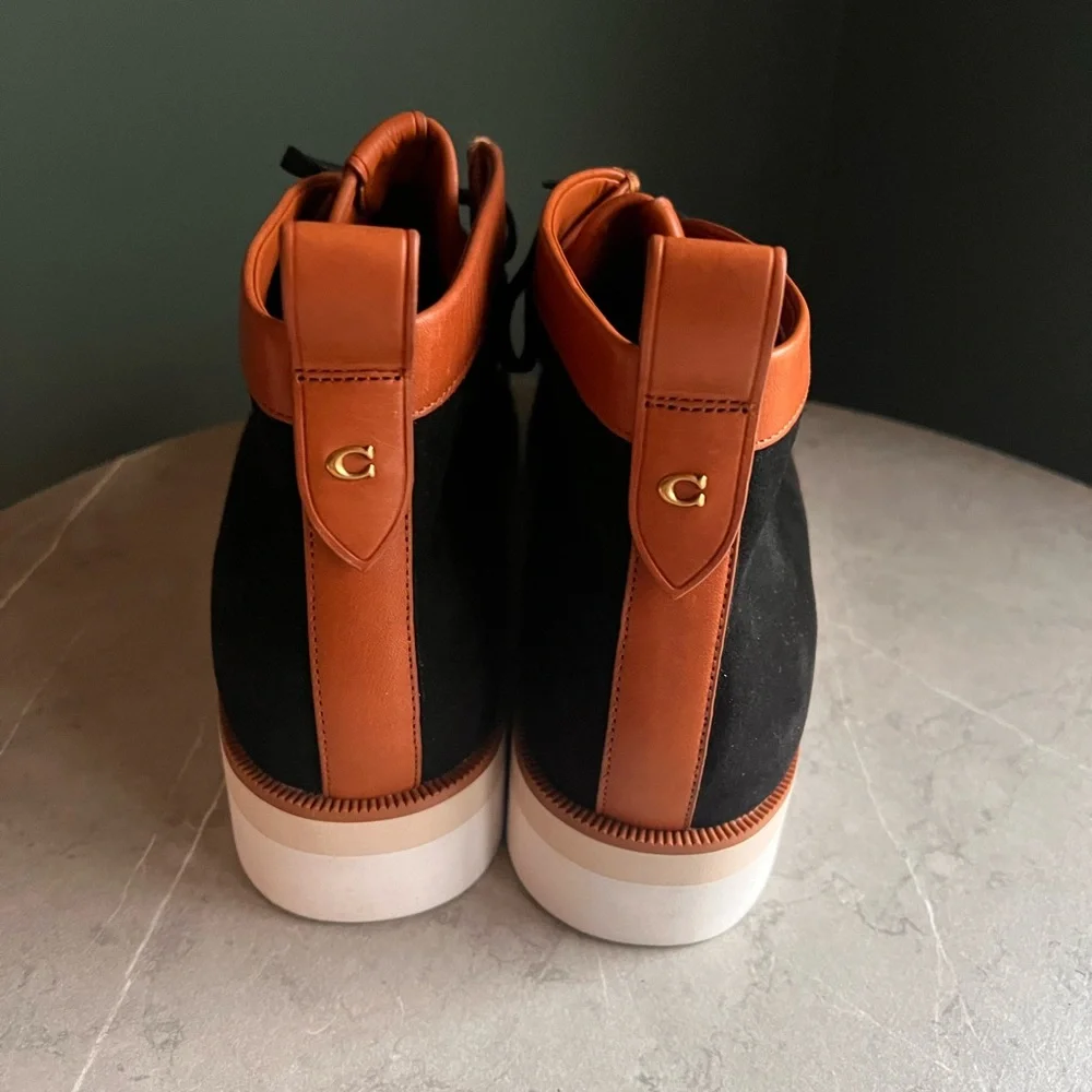 Coach 1941 Black Chukka Boots